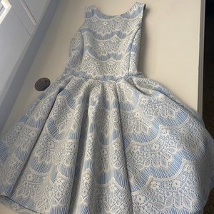 fit and flare AQUA dress
